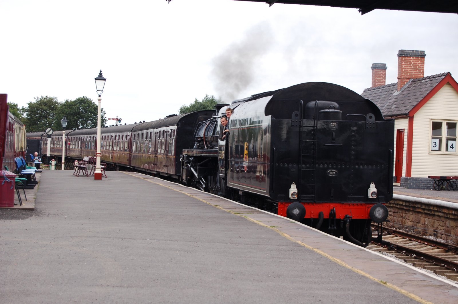 Train at Midland Railway